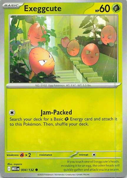 Exeggcute - Mega Evolution #004/132