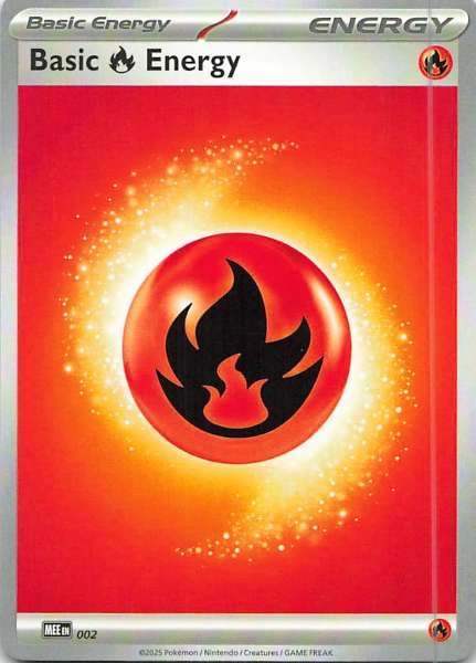 Basic Fire Energy - Scarlet & Violet Energies #002