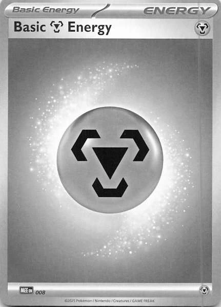 Basic Metal Energy - Scarlet & Violet Energies #008