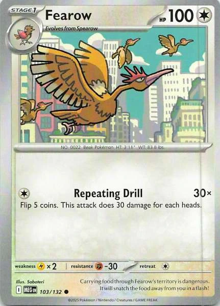 Fearow - Mega Evolution #103/132