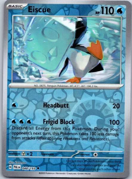 Eiscue - Paldea Evolved #048/193