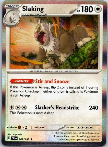 Slaking - Paldea Evolved #162/193