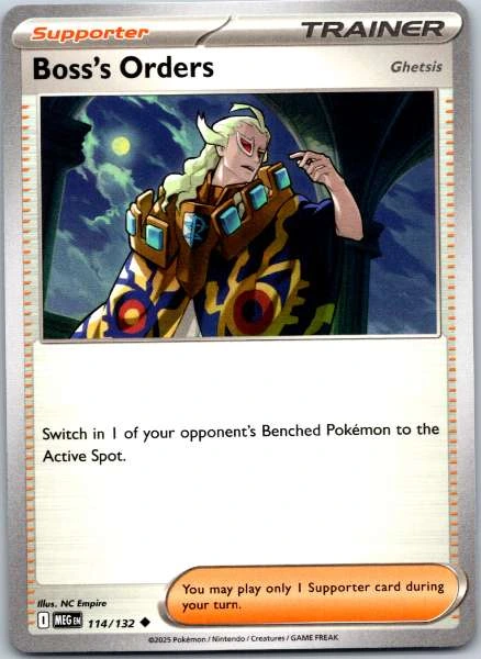 Boss's Orders - Mega Evolution #114/132