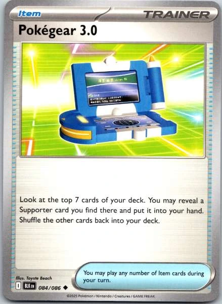 Pokégear 3.0 - Black Bolt #084/086