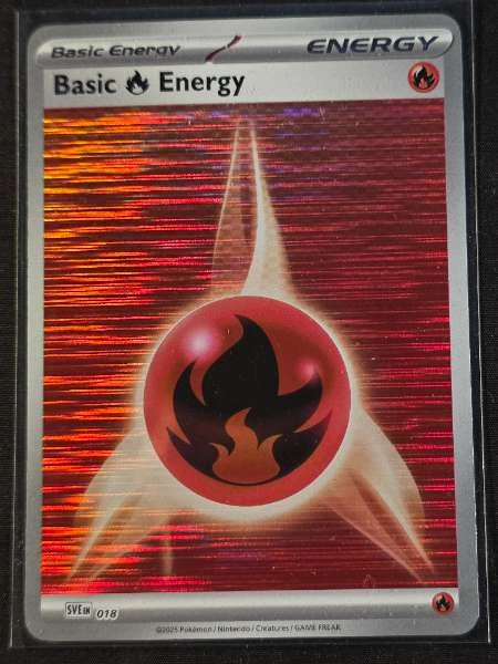 Basic Fire Energy - Scarlet & Violet Energies #018