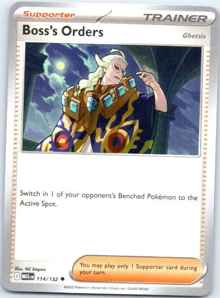 Boss's Orders - Mega Evolution #114/132