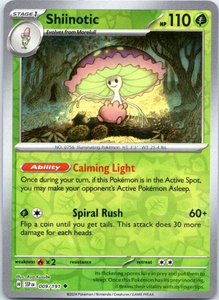 Shiinotic - Surging Sparks #009/191