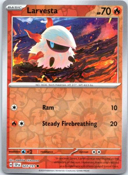 Larvesta - Surging Sparks #024/191