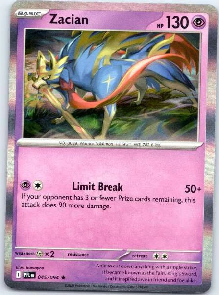 Zacian - Phantasmal Flames #045/094