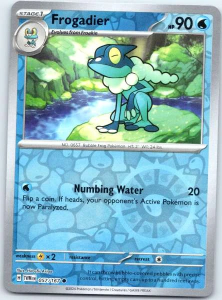 Frogadier - Twilight Masquerade #057/167