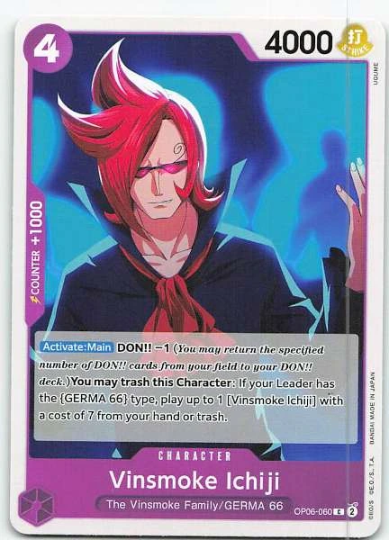 Vinsmoke Ichiji - Wings of the Captain / Premium Booster -The Best- #OP06-060