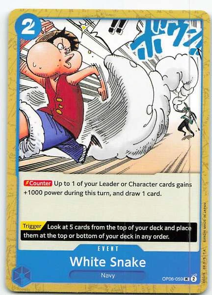 White Snake - Wings of the Captain / Premium Booster -The Best- Vol. 2 #OP06-059