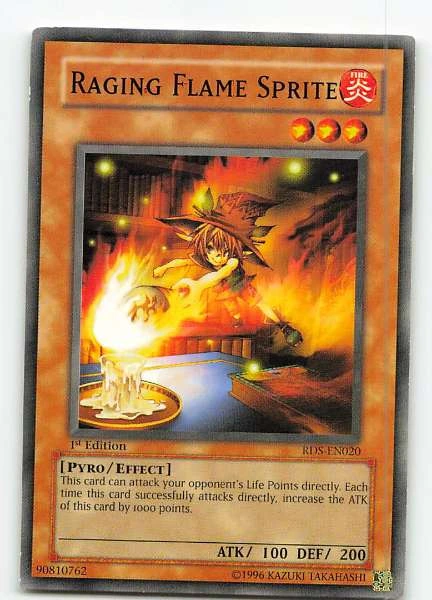 Raging Flame Sprite - Rise of Destiny #RDS-EN020