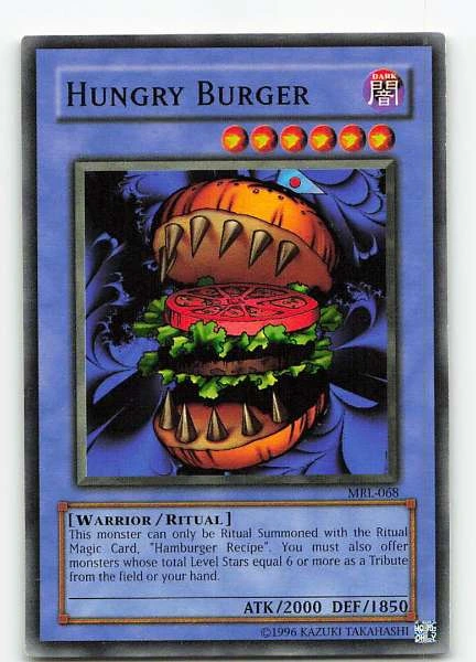 Hungry Burger - Magic Ruler #MRL-068