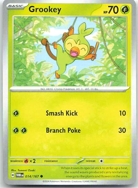 Grookey - Twilight Masquerade #014/167