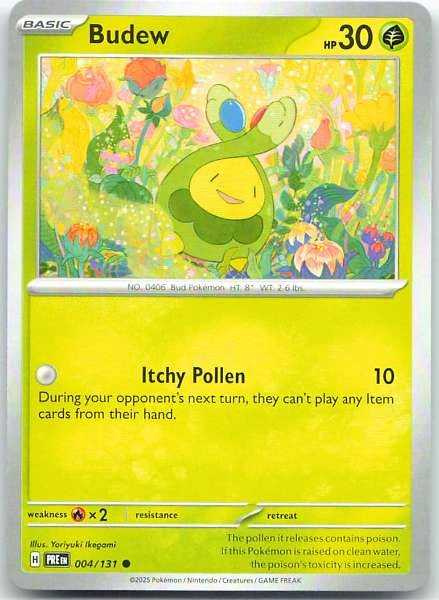 Budew - Prismatic Evolutions #004/131