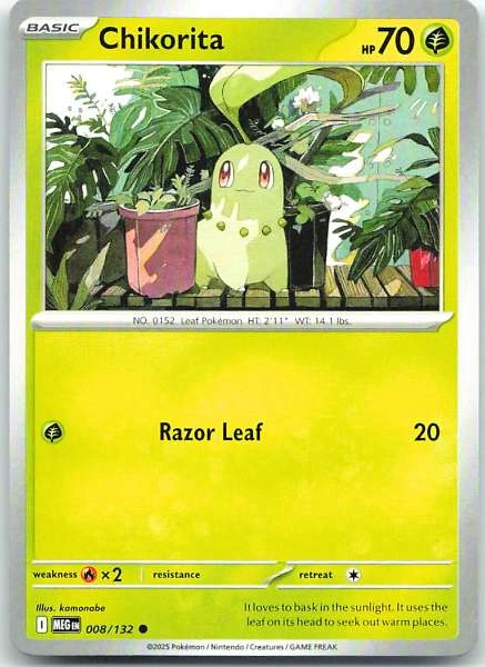 Chikorita - Mega Evolution #008/132