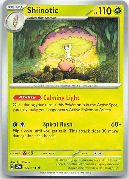 Shiinotic - Surging Sparks #009/191