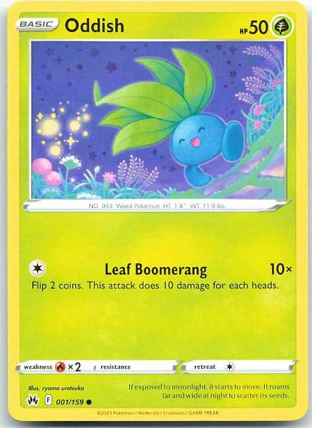 Oddish - Crown Zenith #001/159