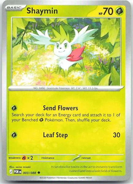 Shaymin - Perfect Order #003/088