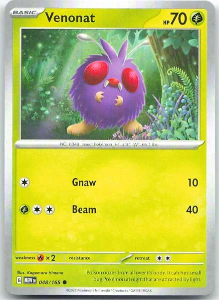 Venonat - 151 #048/165