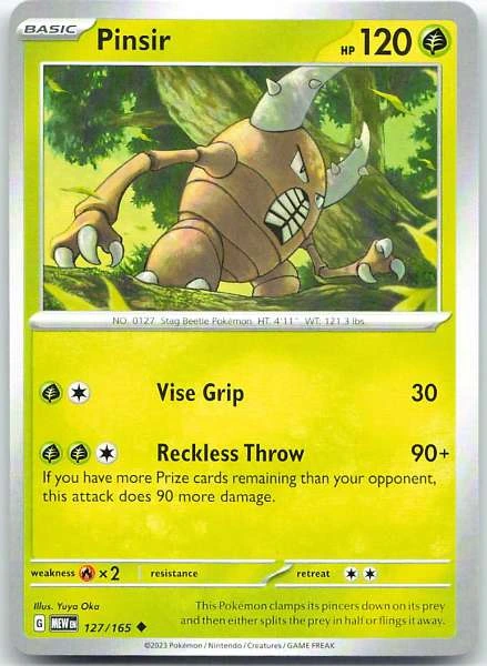Pinsir - 151 #127/165