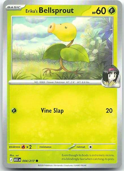 Erika's Bellsprout #004/217