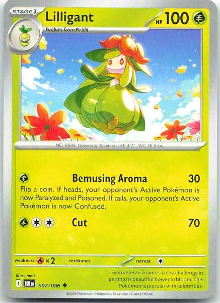 Lilligant #007/086