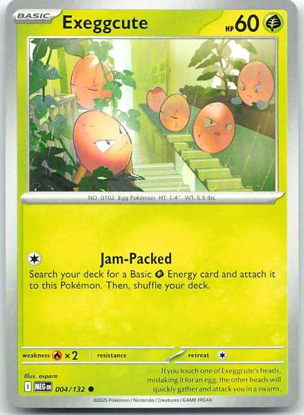 Exeggcute - Mega Evolution #004/132