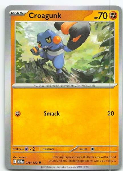 Croagunk - Mega Evolution #078/132
