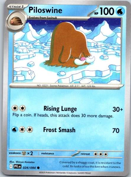 Piloswine - Phantasmal Flames #24/094