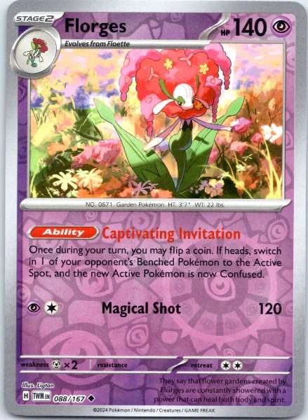 Florges - Twilight Masquerade #088/167