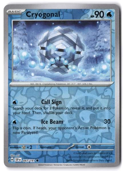 Cryogonal - Surging Sparks #047/191