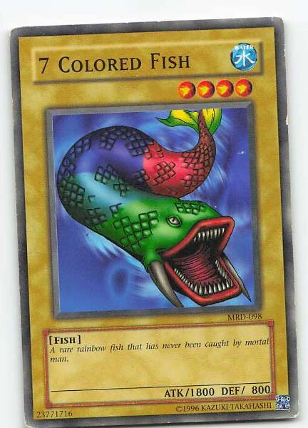 7 Colored Fish - Metal Raiders #MRD-098