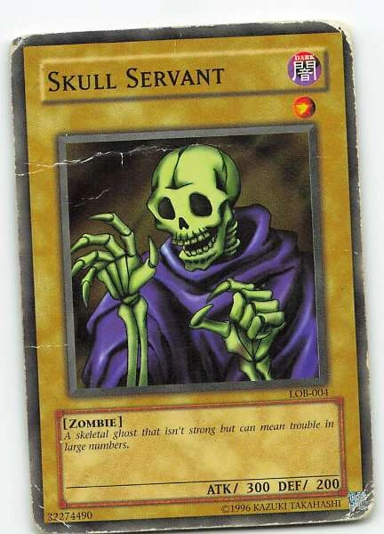 Skull Servant - Legend of Blue Eyes White Dragon #LOB-004
