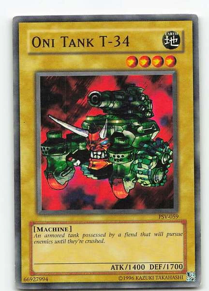 Oni Tank T-34 - Pharaoh Servant #PSV-059
