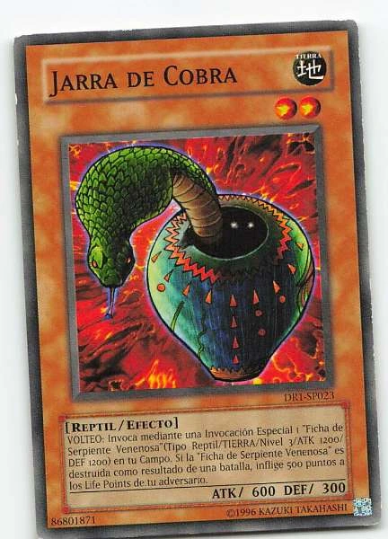 Jarra de Cobra (Spanish) #DR1-SP023