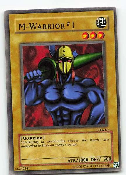 M-Warrior #1 - Legend of Blue Eyes White Dragon #LOB-076