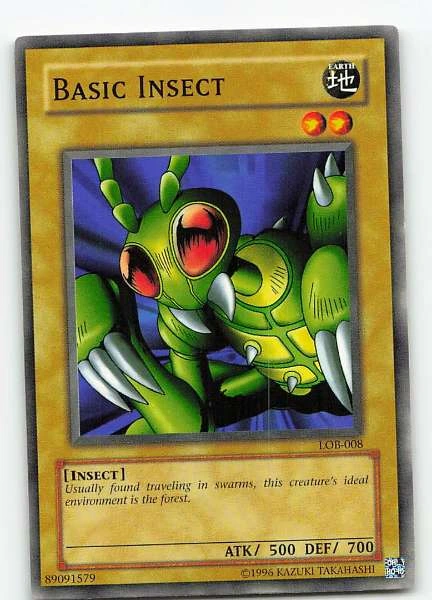 Basic Insect - Legend of Blue Eyes White Dragon #LOB-008
