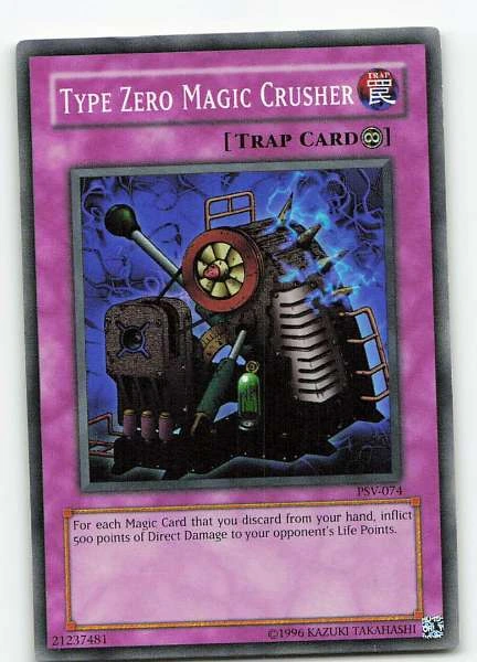 Type Zero Magic Crusher - Pharaoh's Servant #PSV-074