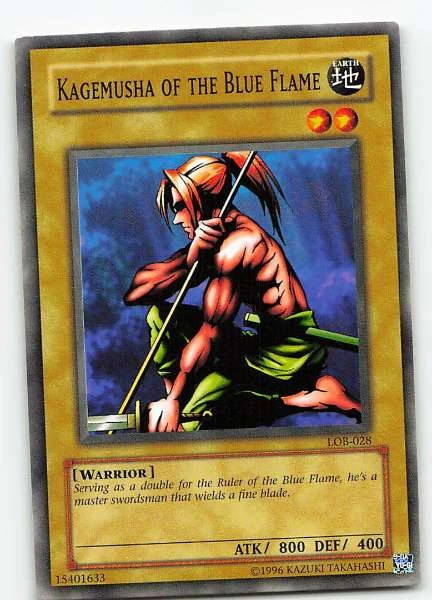 Kagemusha of the Blue Flame - Legend of Blue Eyes White Dragon #LOB-028