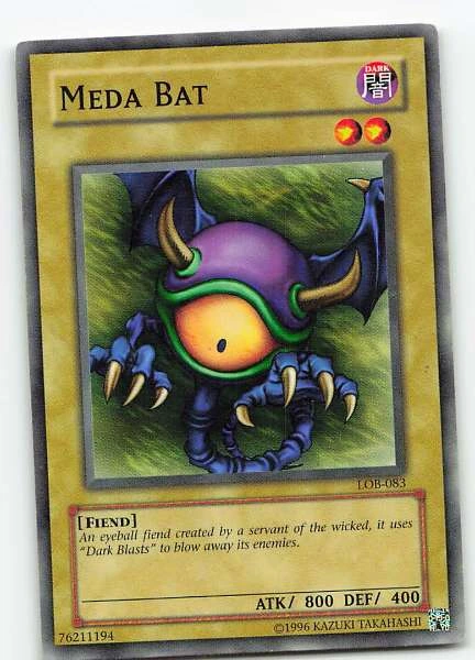 Meda Bat - Legend of Blue Eyes White Dragon #LOB-083