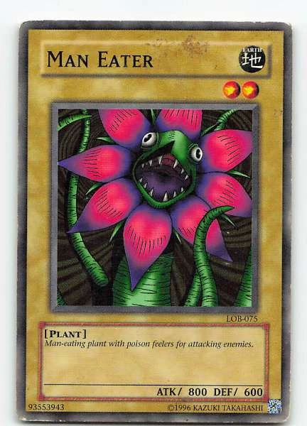 Man Eater - Legend of Blue Eyes White Dragon #LOB-075