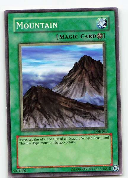 Mountain - Legend of Blue Eyes White Dragon #LOB-048