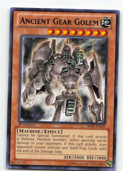 Ancient Gear Golem - Battle Pack 2: War of the Giants #BP02-EN035