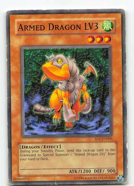 Armed Dragon LV3 - Structure Deck: Dragon's Roar #SD1-EN005