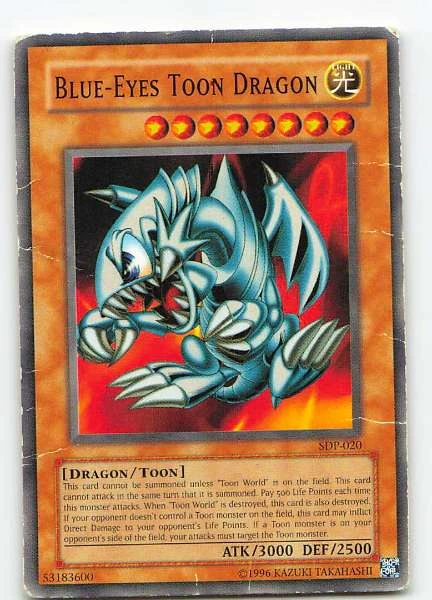 Blue-Eyes Toon Dragon - Starter Deck: Pegasus #SDP-020