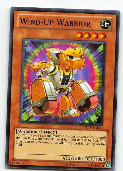 Wind-Up Warrior - Photon Shockwave #PHSW-EN022
