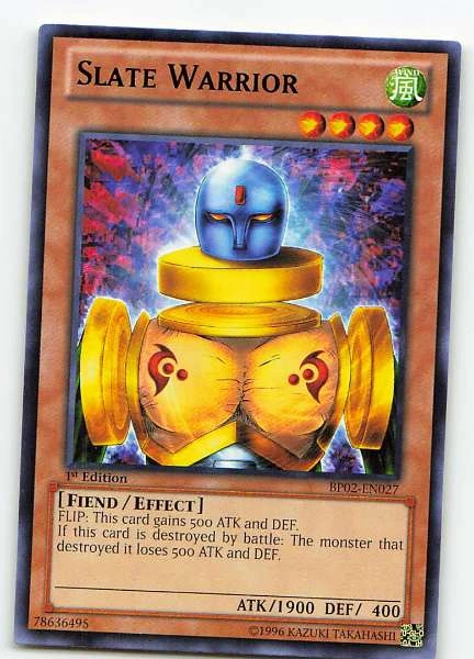 Slate Warrior - Battle Pack 2: War of the Giants / Battle Pack 3: Monster League #BP02-EN027