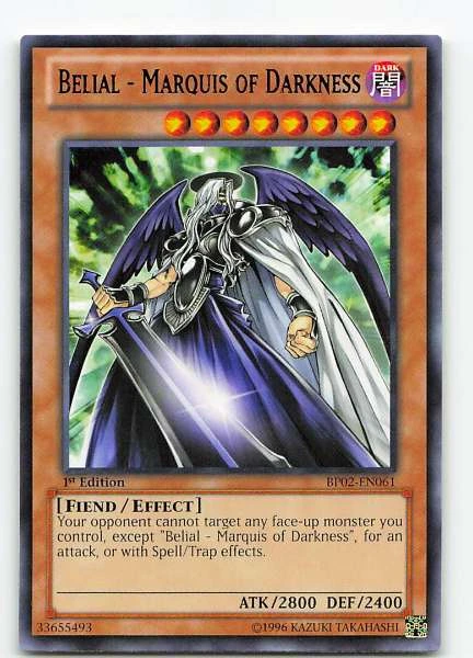 Belial - Marquis of Darkness #BP02-EN061